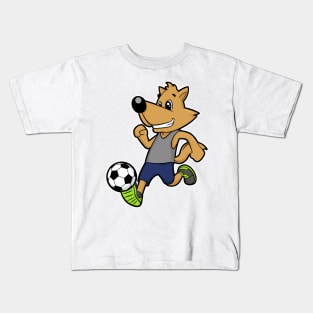 Dog as Soccer player at Soccer Kids T-Shirt